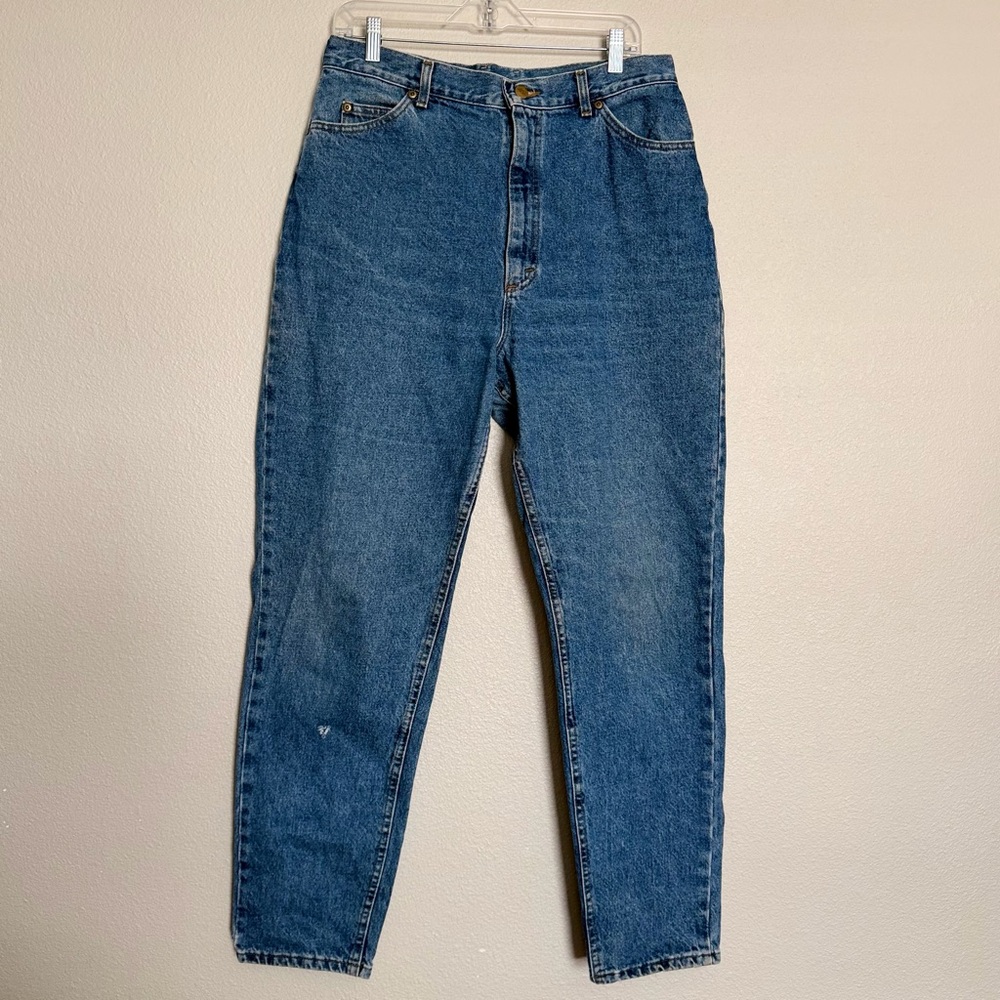 Vintage LL Bean Women’s Jeans Size 16MT High Waisted Mom Jeans Blue Medium Wash